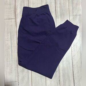 Figs Medium Dark Purple Joggers